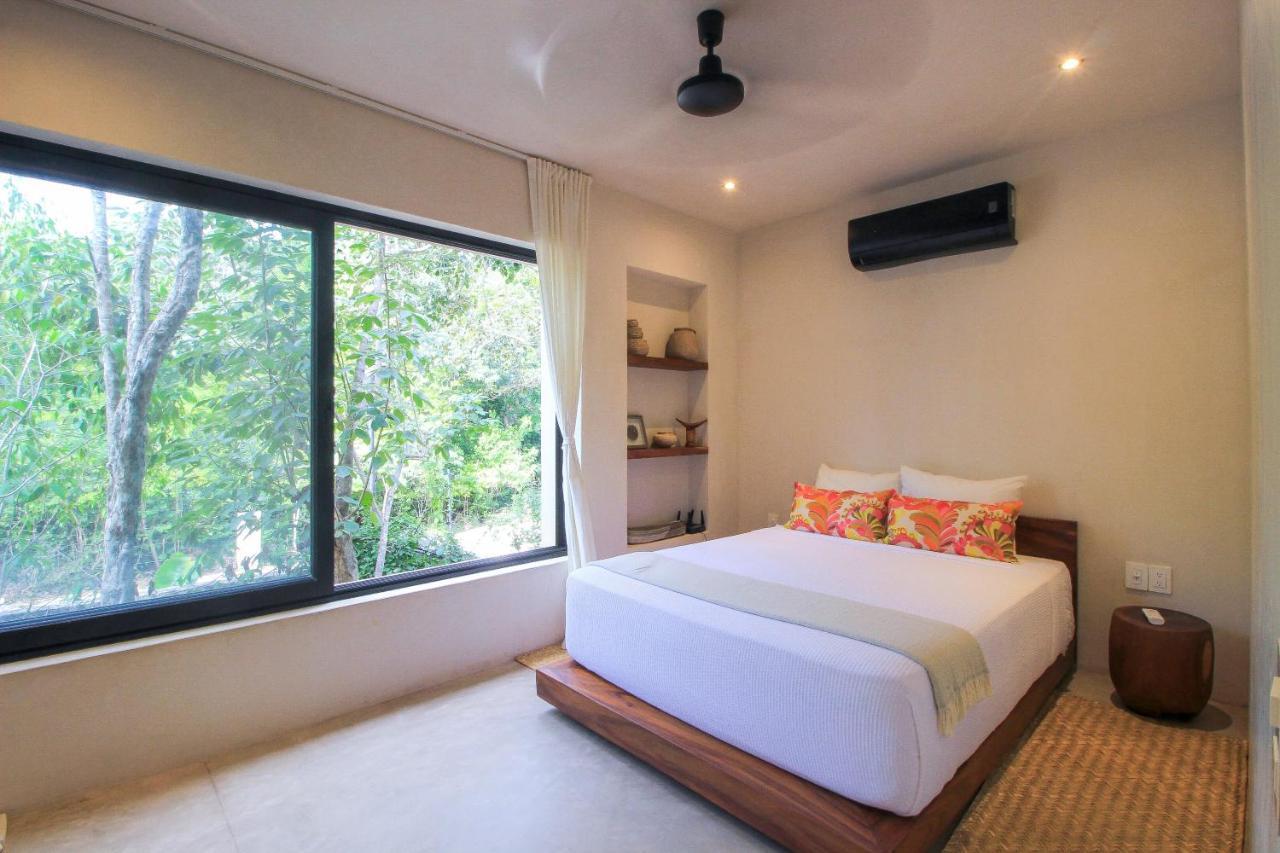 Elegant Boho Style Villa Jungle Views In Rooftop Deck & Outstanding Raw Pool In Holistika Tulum Zewnętrze zdjęcie
