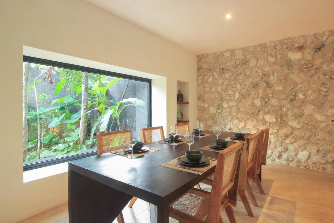Elegant Boho Style Villa Jungle Views In Rooftop Deck & Outstanding Raw Pool In Holistika Tulum Zewnętrze zdjęcie