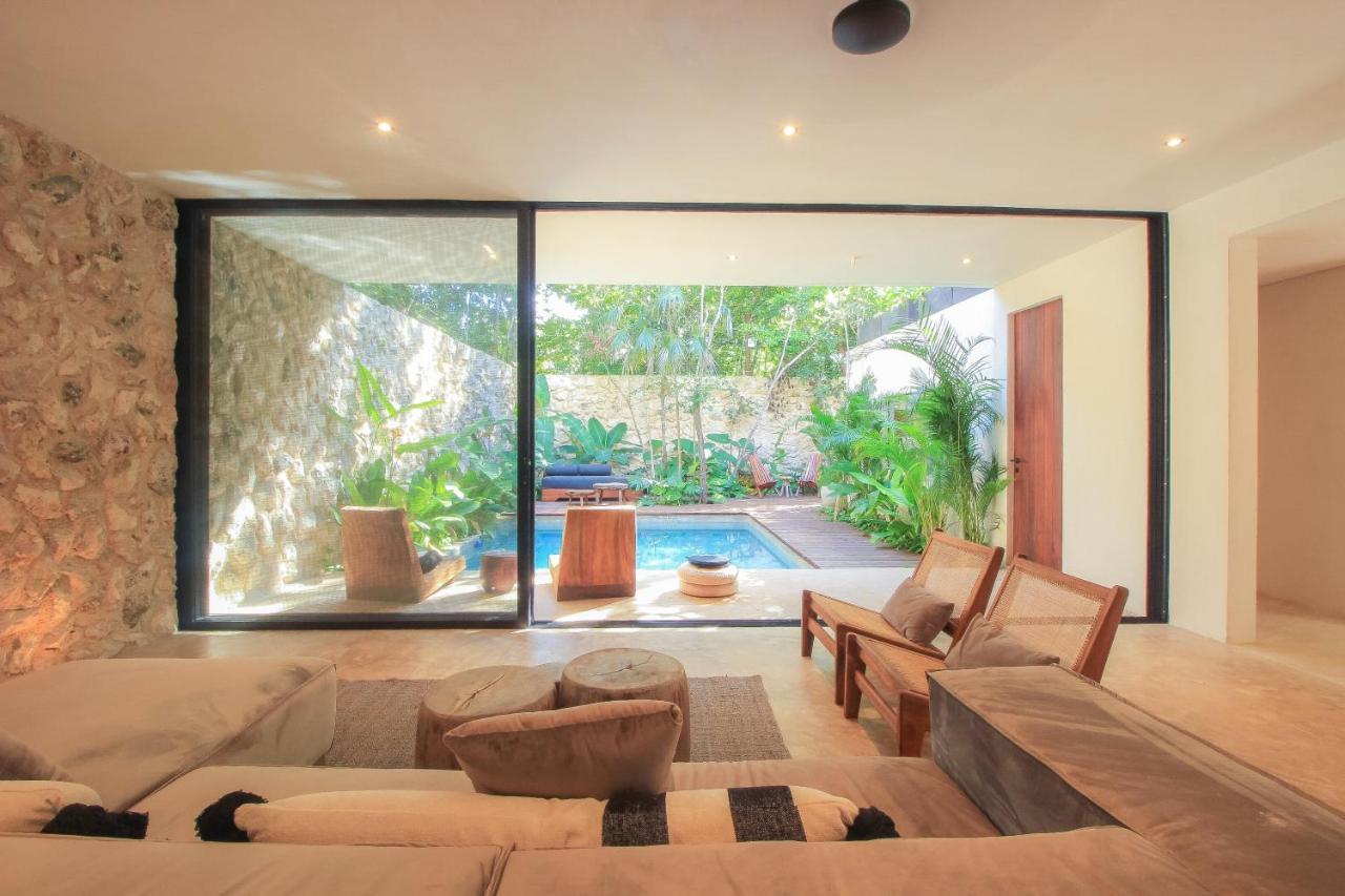 Elegant Boho Style Villa Jungle Views In Rooftop Deck & Outstanding Raw Pool In Holistika Tulum Zewnętrze zdjęcie